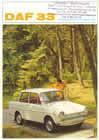 DAF 33 German sales brochure cover 1967