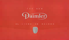 Daimler 250 v8 brochure cover 1964