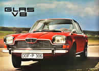 Glas 3000 V8 sales brochure cover 1967