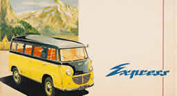 Goliath Express sales brochure cover 1957