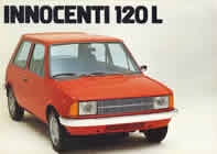 Innocenti 120L German Sales Brochure cover 1977