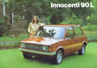 Innocenti 90L German Sales Brochure cover 1977