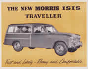 Morris Isis Traveller sales brochure cover 1955