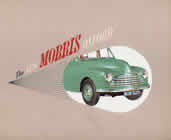 Morris Oxford launch brochure cover 1948