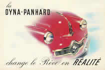 Panhard Dyna Cabriolet sales brochure cover 1951