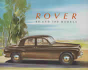 ROVER P4 80 100 brochure cover from 1959