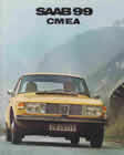 Saab 99 sales brochure cover 1972