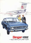 Singer Vogue sales brochure cover 1968