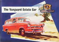 Standard Vanguard Estate brochure cover 1957